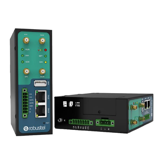 Robustel R3000 Quad Installation And Configuration Quick Manual