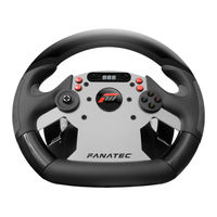 Fanatec Forza Motorsport CSR Wheel Set Manuals