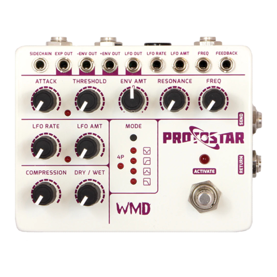 WMD Protostar Manual