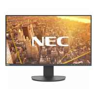 NEC MultiSync EA272F-BK User Manual