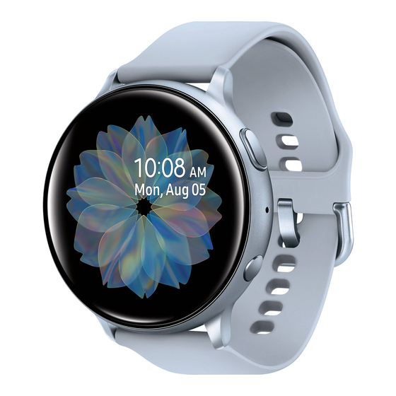 Samsung Galaxy Smartwatch Manual