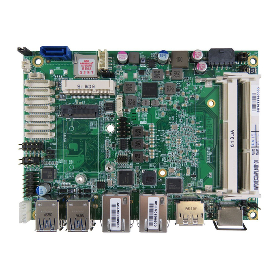 Kontron 3.5"-SBC-APL V2.0 Quick Installation Manual