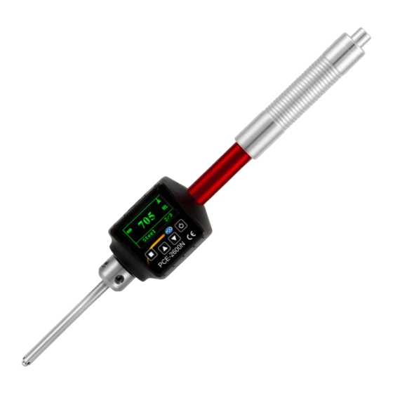 PCE Instruments PCE-2600N-ICA User Manual