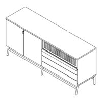 Sauder Boulevard Cafe 420667 Manual