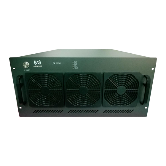 Anywave PA-560W User Manual