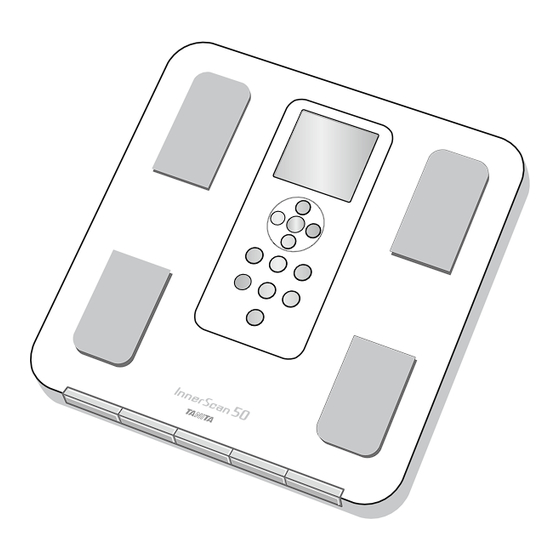 Tanita BC-350 Instruction Manual