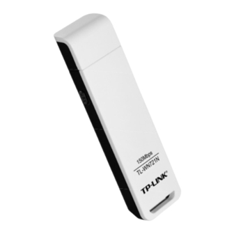 TP-Link TL-WN721N User Manual