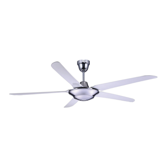 Rubine RCF-SP900-5B-GC Ceiling Fan Manuals