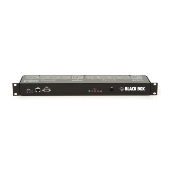 Black Box PSE508MA Manual