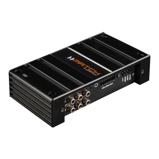 Audiotec Fischer Match DSP Manual