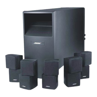 Bose Acoustimass 15 Owner's Manual