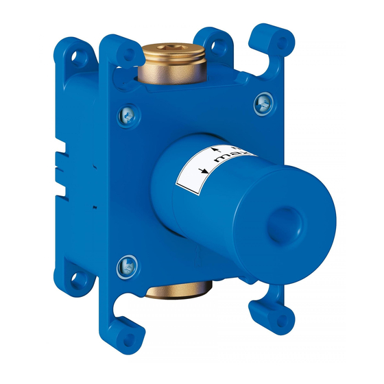 Grohe Grohtherm F 35 035 Manual