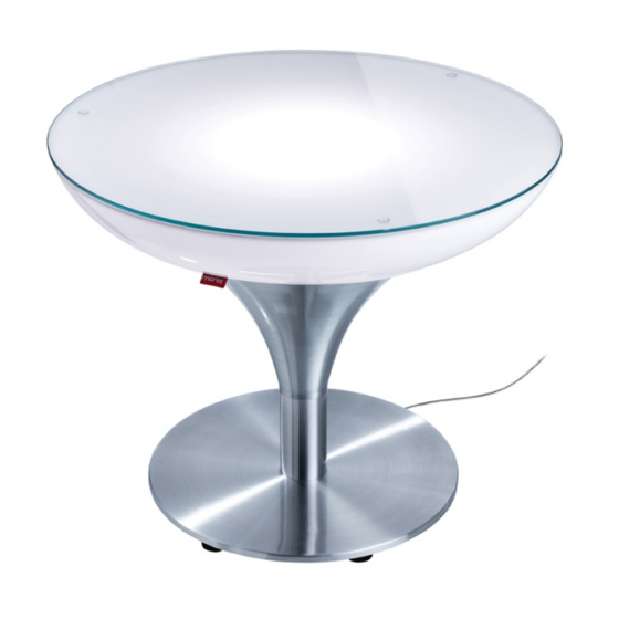 Moree LOUNGE 45 LED PRO ACCU Instruction Manual