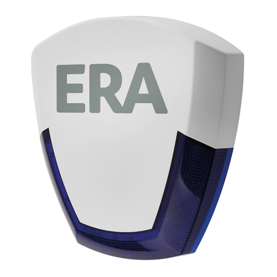 ERA Protect Replica Siren Installation And Operating Manual