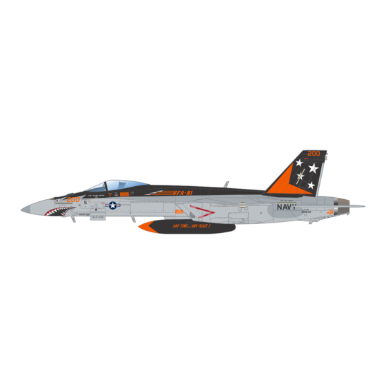 Eduard Zoom F-18E Super Hornet interior Quick Start Manual