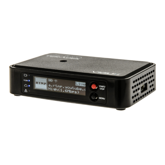 Teradek VIDIU Reference Manual