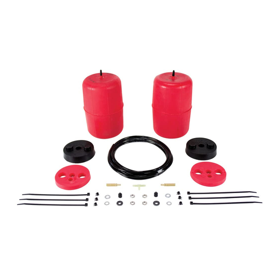 Air Lift 1000 Instructions Manual