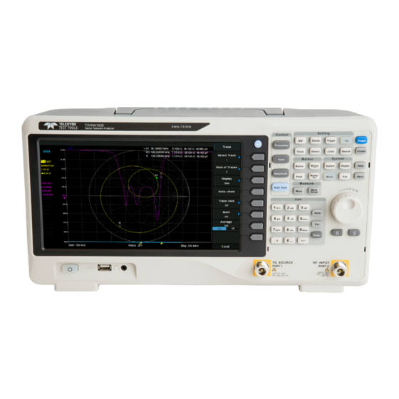 Teledyne T3VNA Manuals