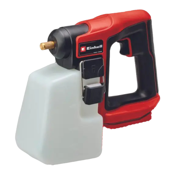 EINHELL GE-WS 18/10 Li-Solo Operating Instructions Manual