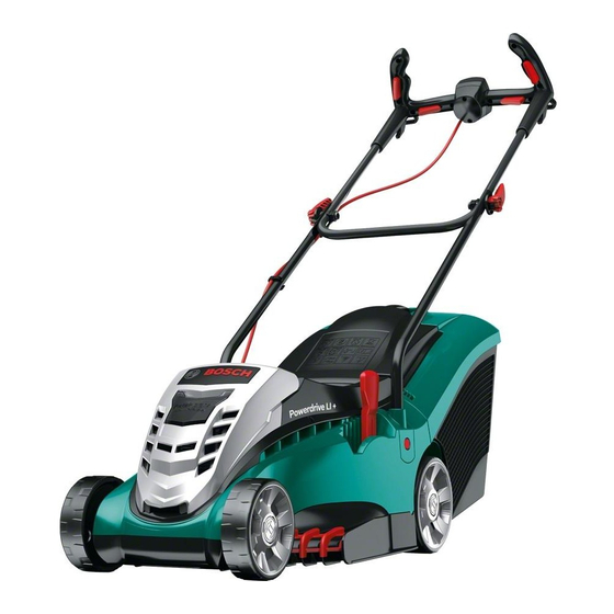 Bosch Rotak 43 LI-2 Ergoflex Original Instructions Manual