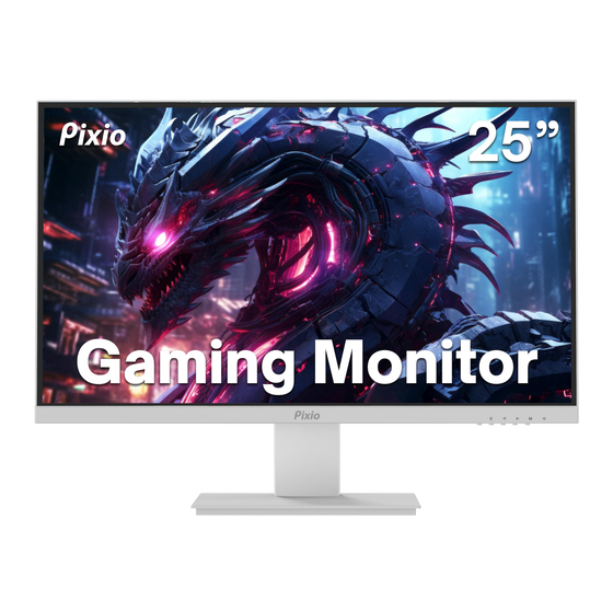 Pixio PX259 Advanced White User Manual