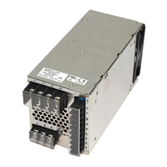 KEPCO RKW 300W Series Operator's Manual