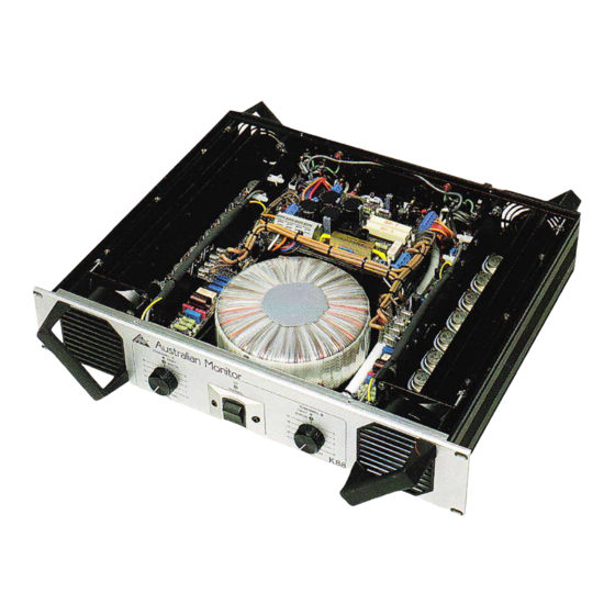 AUSTRALIAN MONITOR K SERIES Brochure