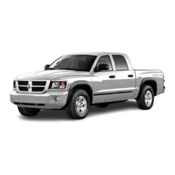 RAM 2011 DAKOTA User Manual