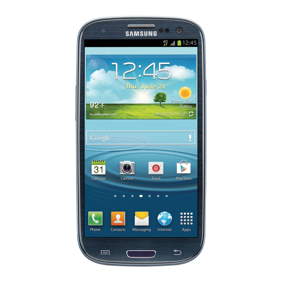 SAMSUNG SGH-I747M USER MANUAL Pdf Download | ManualsLib