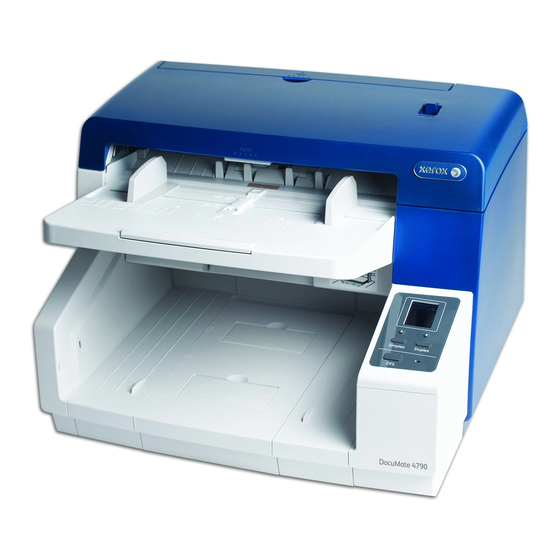 Xerox DocuMate 4790 User Manual