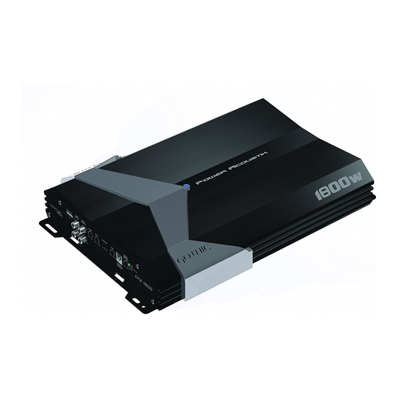 POWER ACOUSTIK HAMMER SERIES OWNER