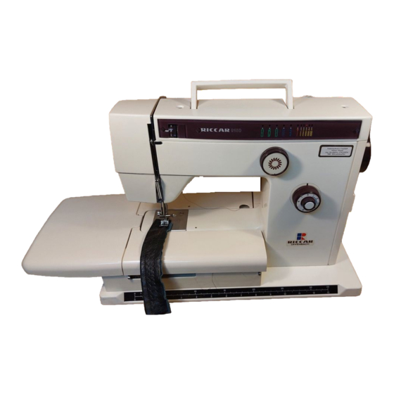 RICCAR 9150 INSTRUCTION MANUAL Pdf Download ManualsLib