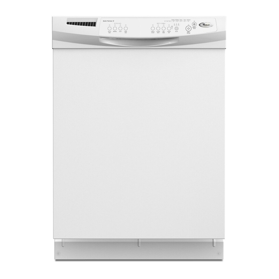 WHIRLPOOL DU1055XTVS 24" DISHWASHER PARTS LIST Pdf Download