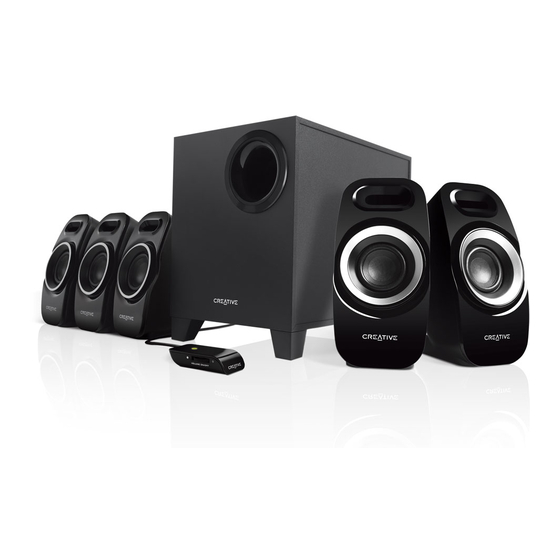 CREATIVE INSPIRE T6300 MANUAL Pdf Download | ManualsLib