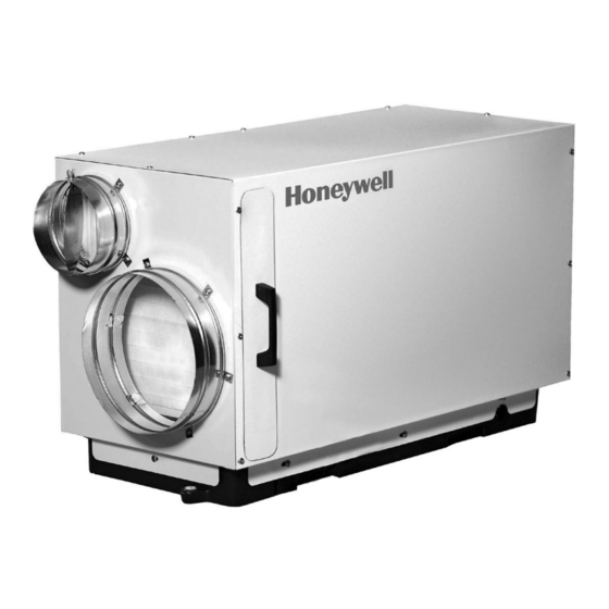 Honeywell DH90A1015 - TrueDRY t Dehumidifier Installation Manual