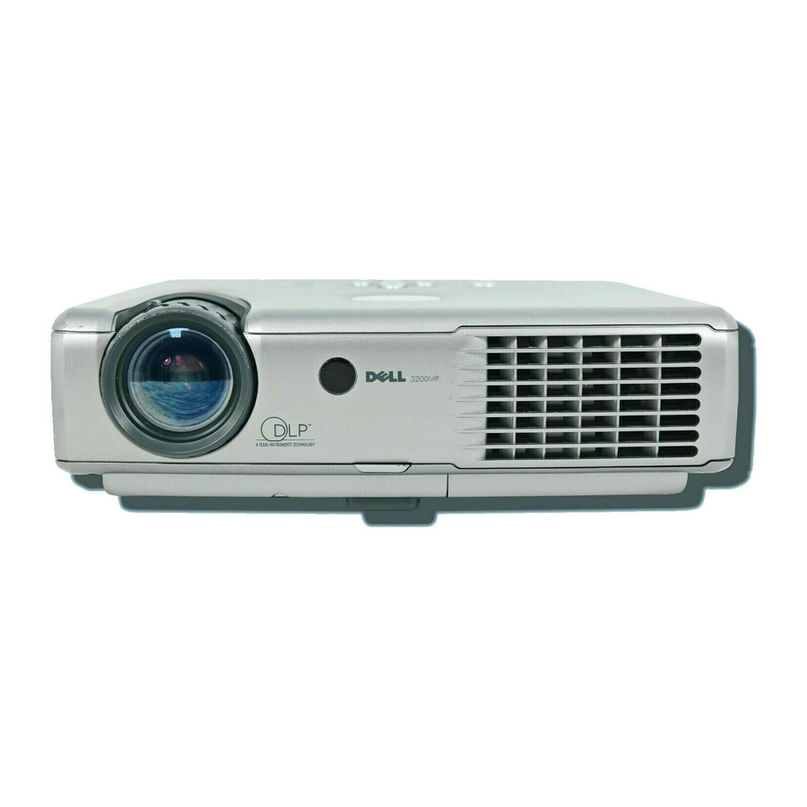 DELL 3200MP XGA DLP PROJECTOR SAFETY INSTRUCTIONS Pdf Download