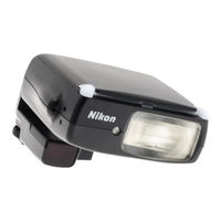 Nikon SB27 - SB 27 - Hot-shoe clip-on Flash Instruction Manual