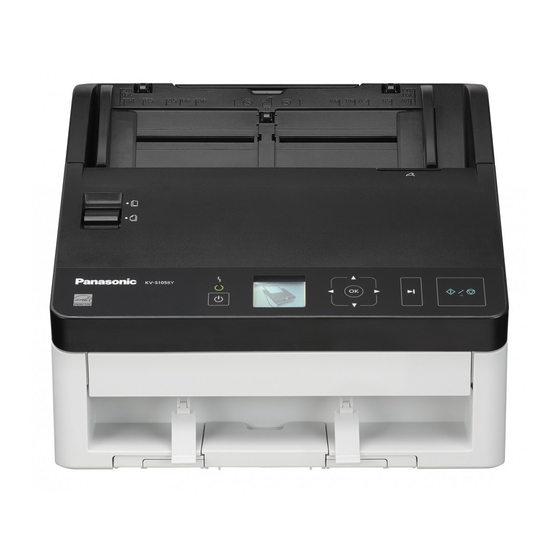Panasonic KV-S1027 M2 Additional Information