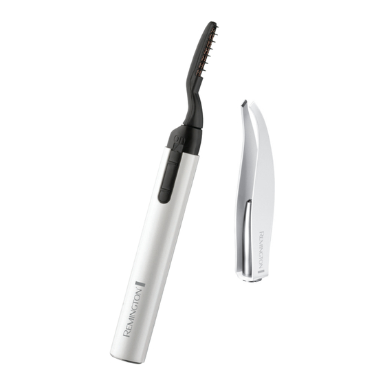 Remington Reveal Heated Eyelash Curler EC300 User Manual