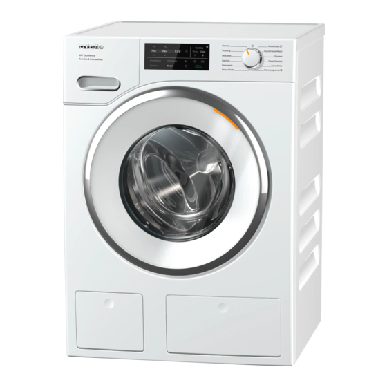 Miele WCI 860 Front Load Washer Manuals