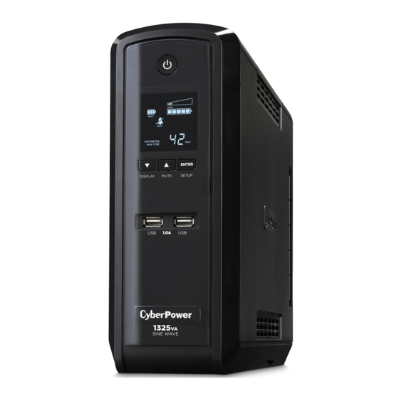 CyberPower GX1325U User Manual