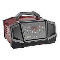 AEG 158009 Instructions For Use Manual