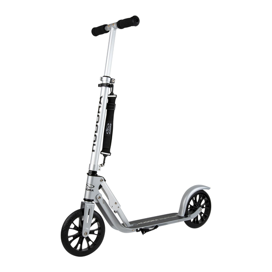 Hudora BigWheel Crossover 205 Instructions On Assembly And Use