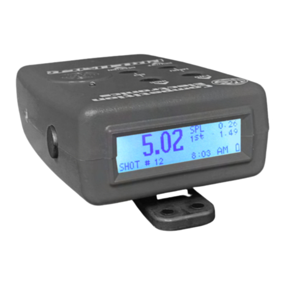 Competition Electronics Pro Timer CEI 4730 Operating Manual