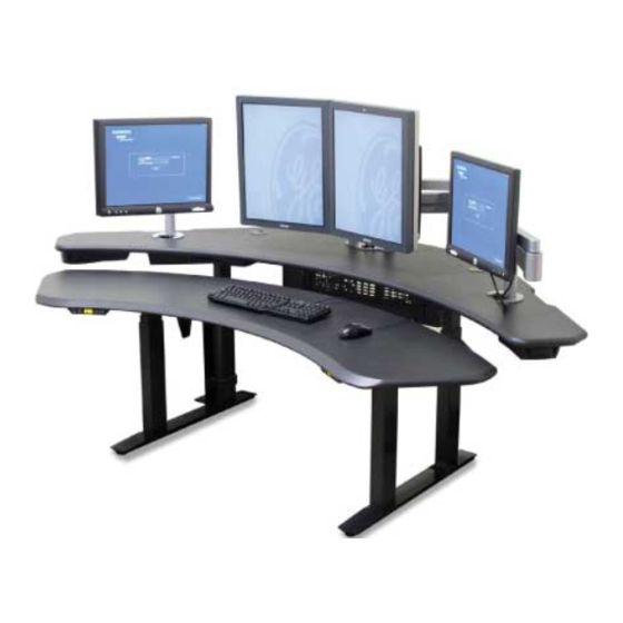 Biomorph ProPlus electric bi-level desk Quick Manual