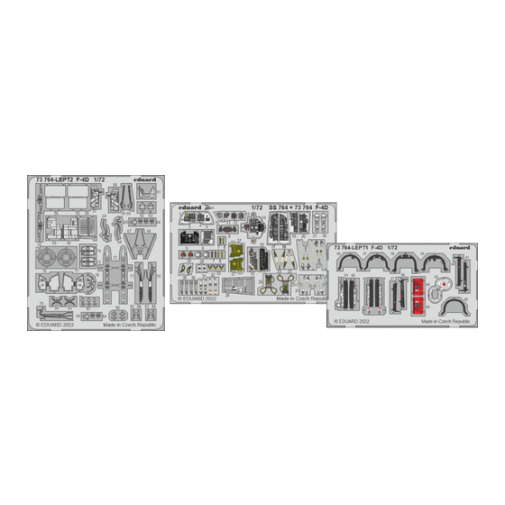 Eduard 73 764 Quick Start Manual