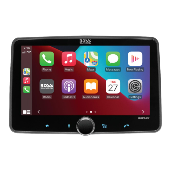 Boss Audio Systems BCPA8W Manuals