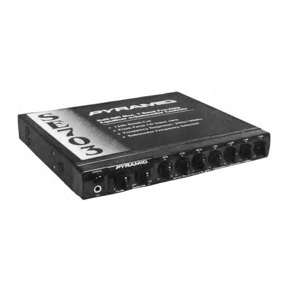 Pyramid Gold SE703EX Owner's Manual