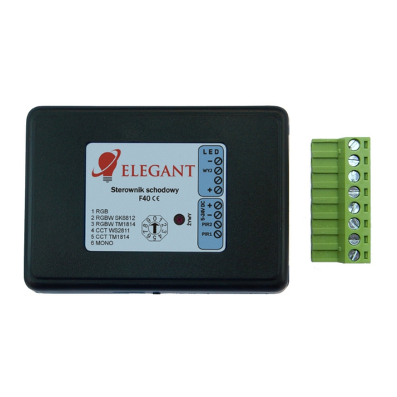 ELEGANT F40 Quick Start Manual