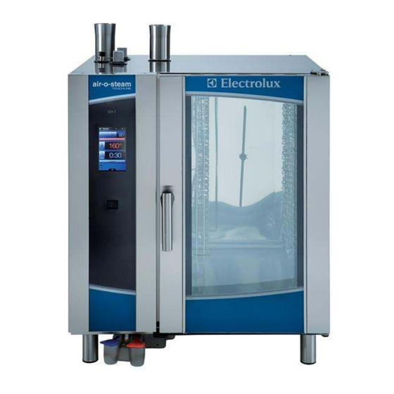 Electrolux air-o-steam Touchline Natural Gas Combi Oven 101 Manual